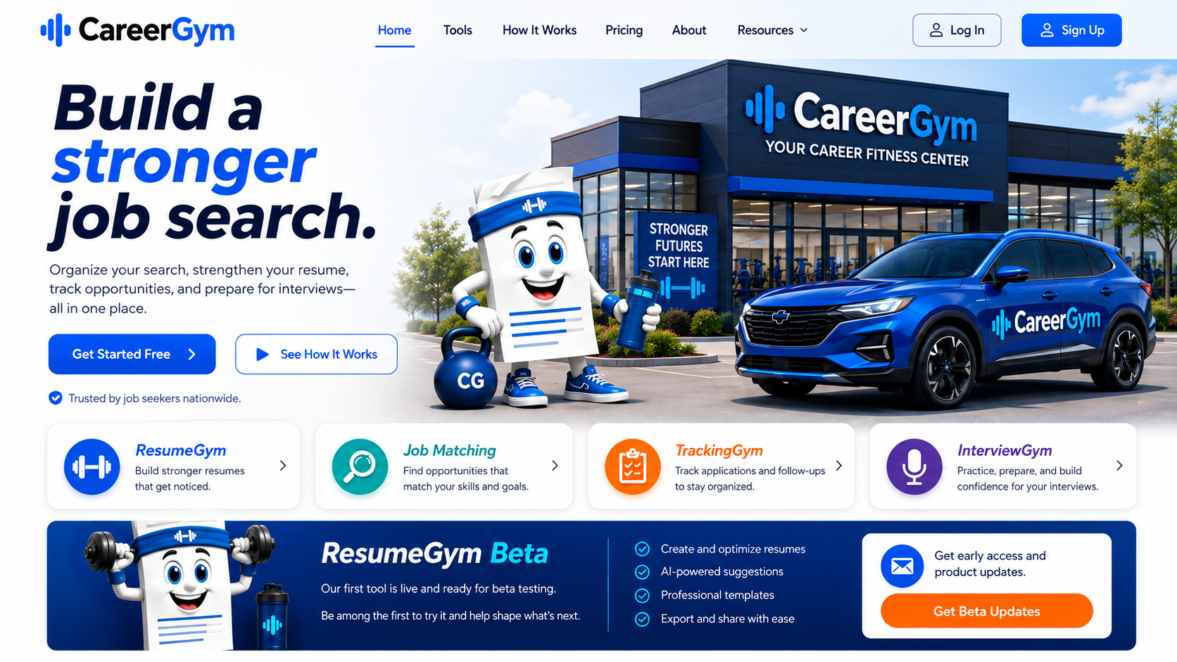CareerGym - Build a Stronger Job Search
